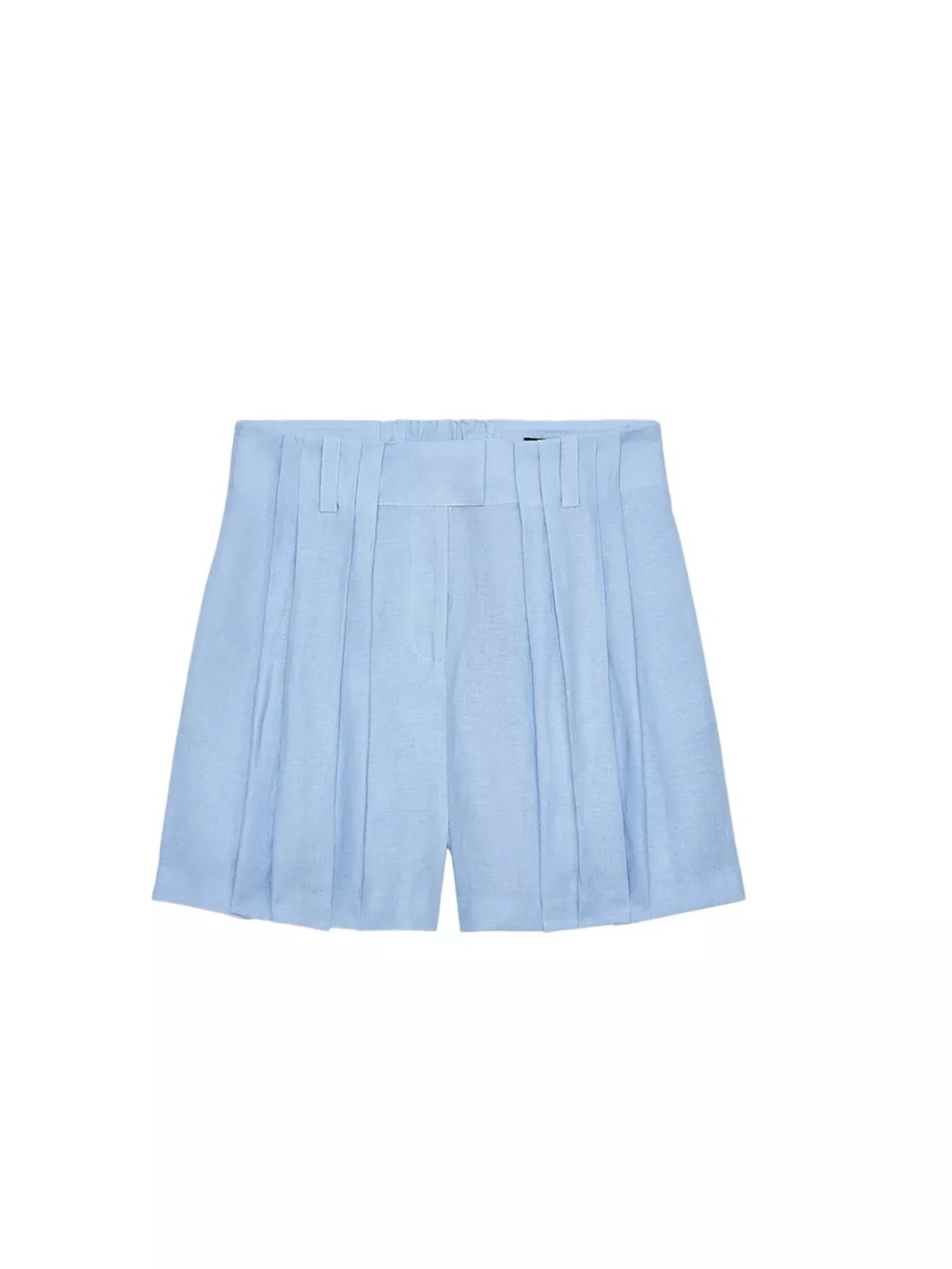 Zara 100% LINEN SHORTS ZW COLLECTION